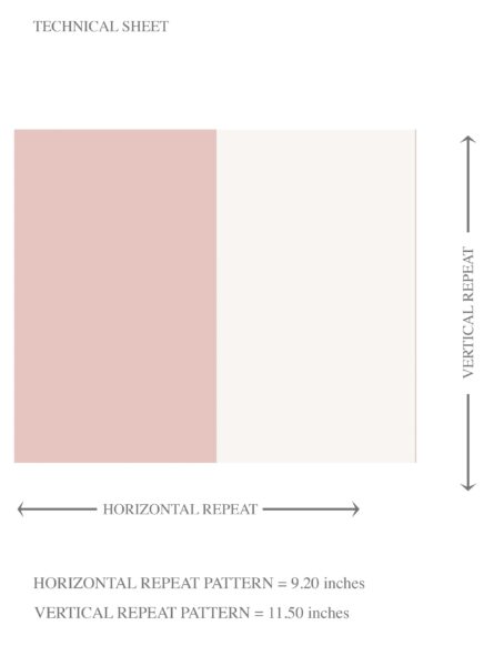 'Timberland' Geometric Striped Wallpaper (Blush Pink/ White) - Image 8