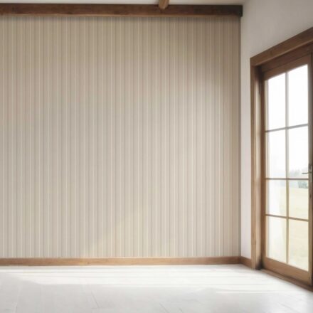 'Alabaster' Neutral Geometric Striped Wallpaper (Neutral Brown/ Beige) - Image 7
