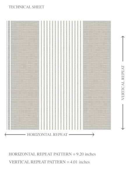 'Avalanche' Neutral Geometric Striped Wallpaper (Grey) - Image 8