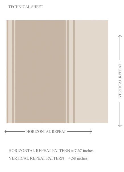 'Orelia' Neutral Geometric Striped Wallpaper (Brown/ Beige) - Image 8