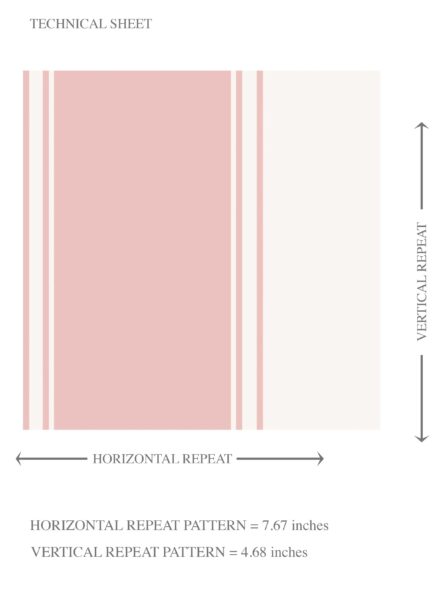 'Stage Star' Geometric Striped Wallpaper (Pink) - Image 8