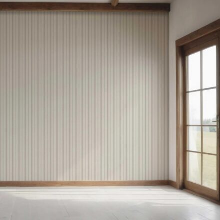 'Prima Donna' Neutral Geometric Striped Wallpaper (Cream/ Beige/ Grey) - Image 7