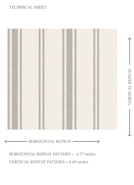 'Zeze' Neutral Geometric Striped Wallpaper (Stone Grey/ Cream) - Image 8