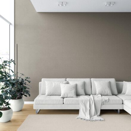 'Tiled Dreams' Neutral Herringbone Textured Wallpaper (Brown/ Warm Gray) - Image 6