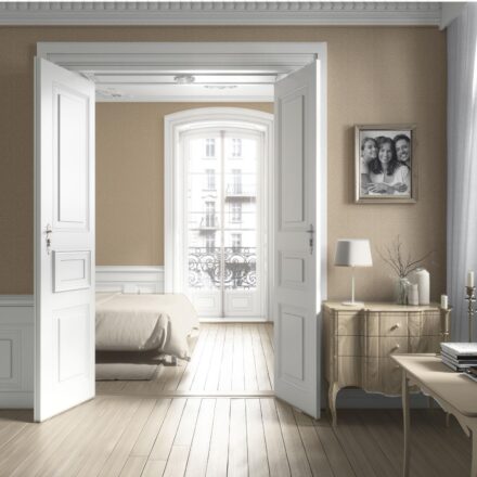 'Blown Away' Neutral Herringbone Textured Wallpaper (Gold Beige/ Khaki) - Image 4