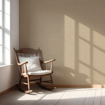 'Blown Away' Neutral Herringbone Textured Wallpaper (Gold Beige/ Khaki) - Image 5