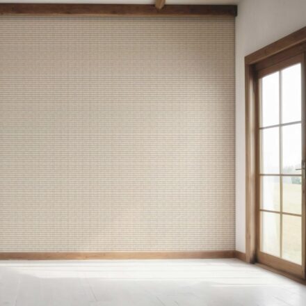 'Laite' Textured Shibori Effect Striped Wallpaper (Beige/ Greige/ White) - Image 7