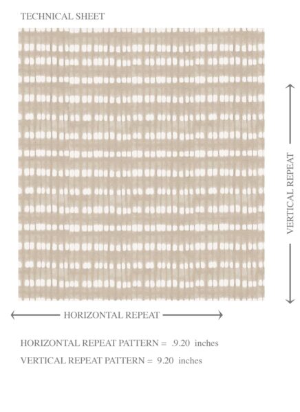 'Laite' Textured Shibori Effect Striped Wallpaper (Beige/ Greige/ White) - Image 8