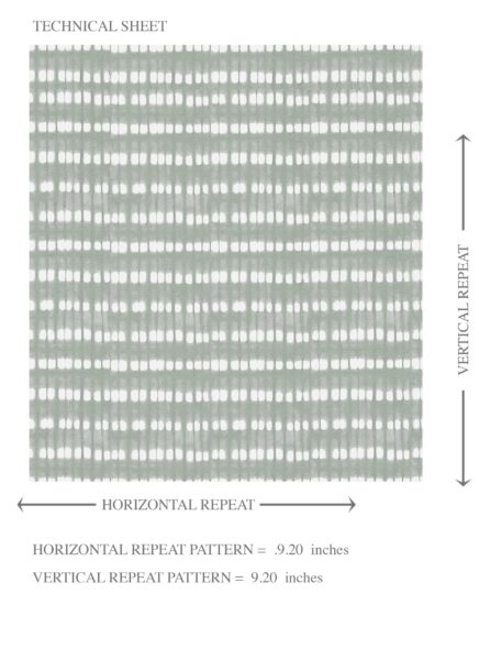 'Corsair' Textured Shibori Effect Striped Wallpaper (Sage Gray/ White) - Image 8