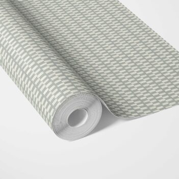 'Pristine' Modern Neutral-Toned/ Micro-Patterned Wallpaper (Sage Gray)