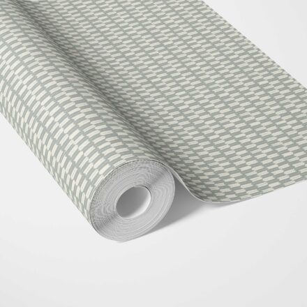 'Pristine' Modern Neutral-Toned/ Micro-Patterned Wallpaper (Sage Gray)