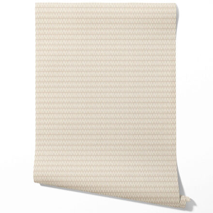 'Mattea' Modern Neutral-Toned/ Micro-Patterned Wallpaper (Beige/ White) - Image 2
