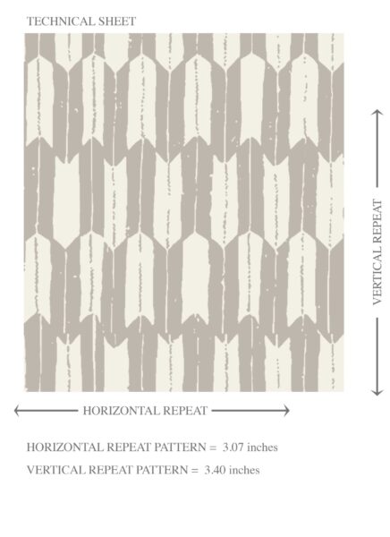 'Furling Fossil' Modern Neutral-Toned/ Micro-Patterned Wallpaper (Gray/ Greige) - Image 8