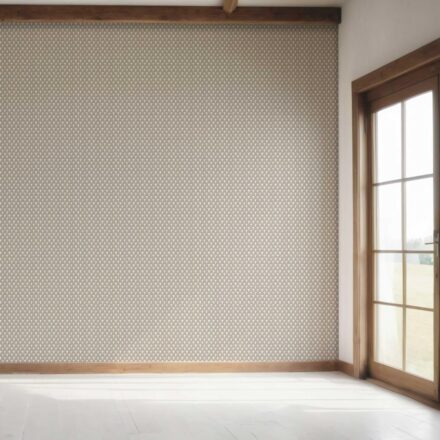 'Gulmarg' Neutral-Toned/ Small Geometric Print Wallpaper (Gray/ Greige) - Image 7