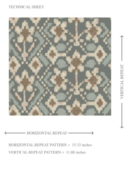 'Aramis' Modern Botanical Floral Wallpaper (Forest Green / Beige) - Image 8