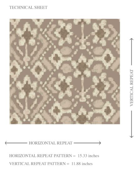 'Celery Powder' Modern Neutral-Toned Botanical Floral Wallpaper (Brown/ Beige/ Cream/ Taupe ) - Image 8